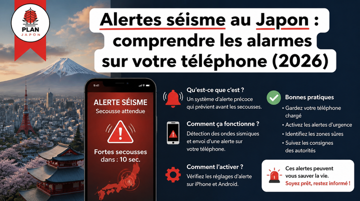 Earthquake Alerts in Japan: What Your Phone Will Do and Why (2026)