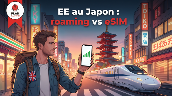 EE Roaming in Japan: Charges, Cap, vs eSIM (UK 2026)