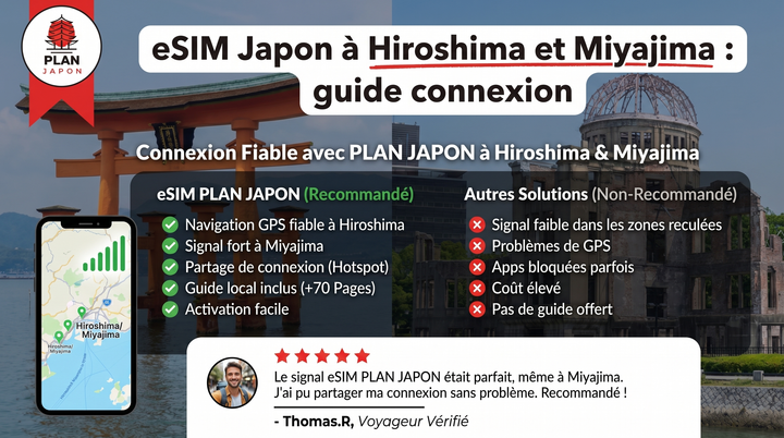 eSIM Japan in Hiroshima and Miyajima: Connectivity Guide 2026