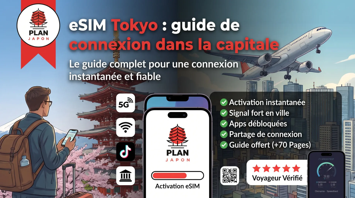 eSIM Tokyo : guide to staying connected in the capital