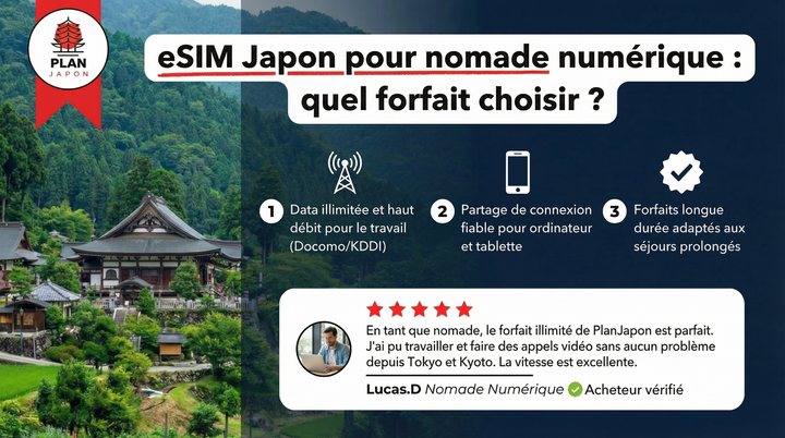 Best eSIM for Japan Digital Nomads: Stay Connected While Working Remotely