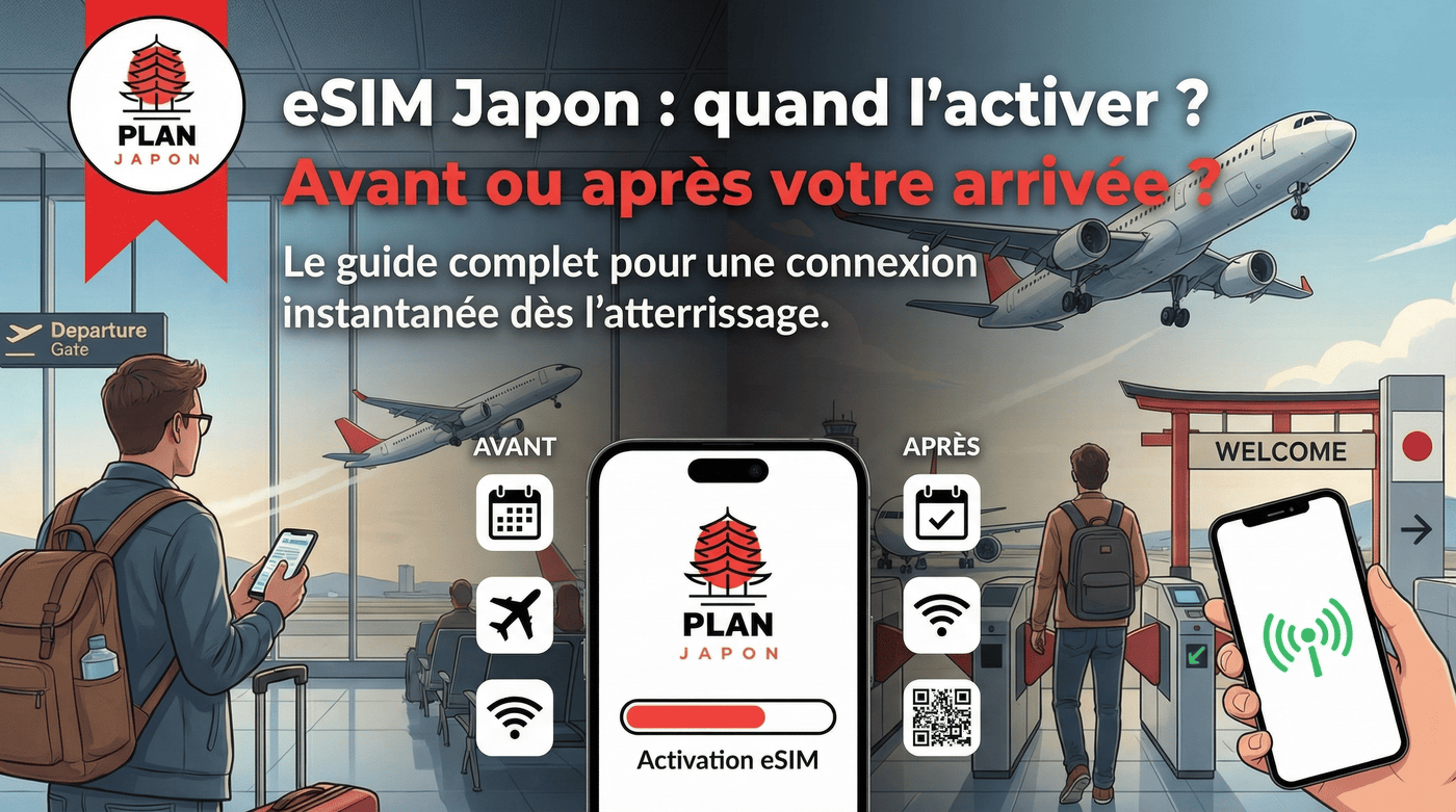 Japan eSIM: When to Activate? Before or After Landing?