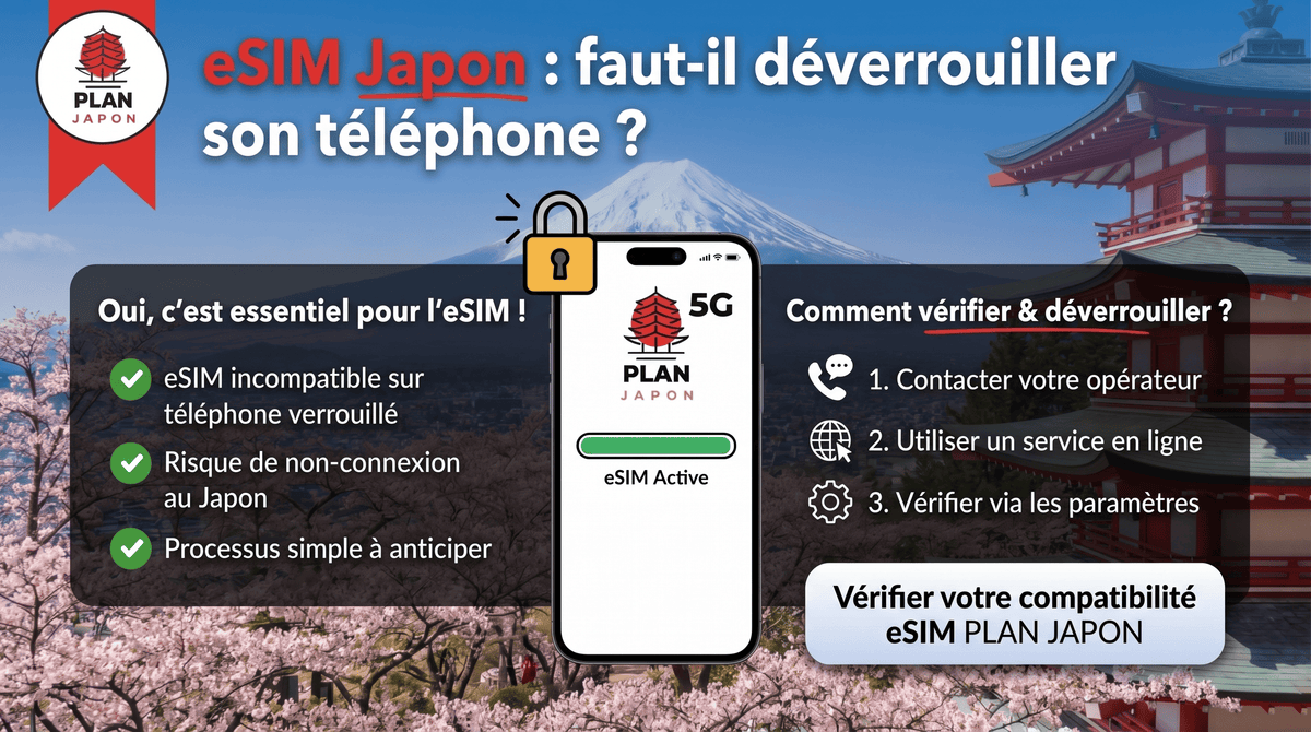 Japan eSIM: Do You Need to Unlock Your Phone? (2026 Guide)