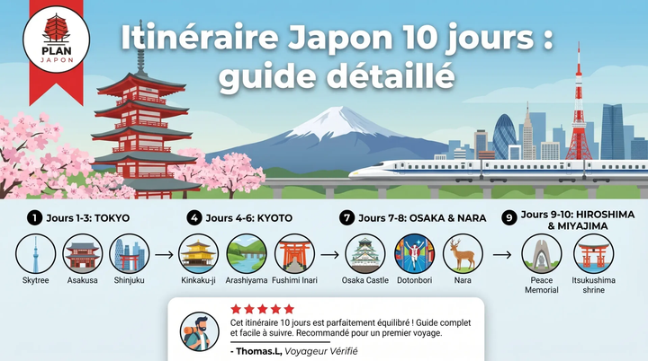 Japan Itinerary 10 Days: Detailed 2026 Guide