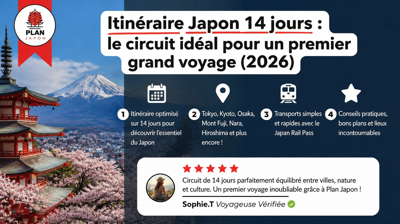 Japan 14-Day Itinerary: The Ideal Two-Week Route (2026)