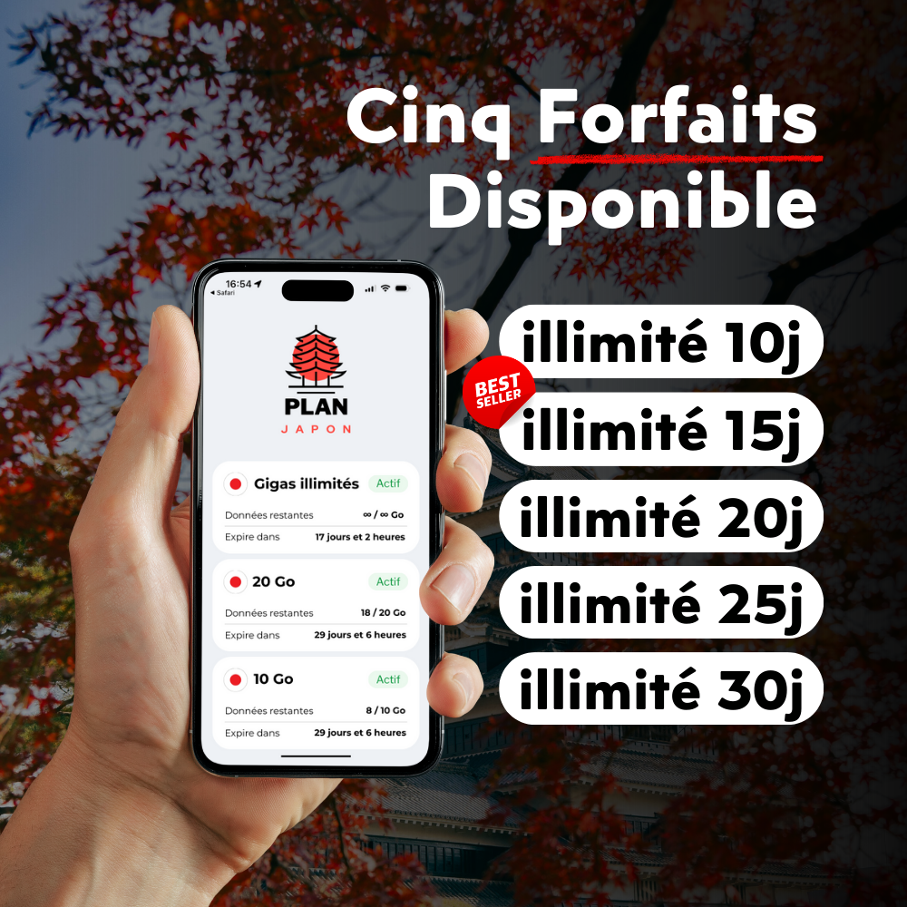 Unlimited eSIM Japan