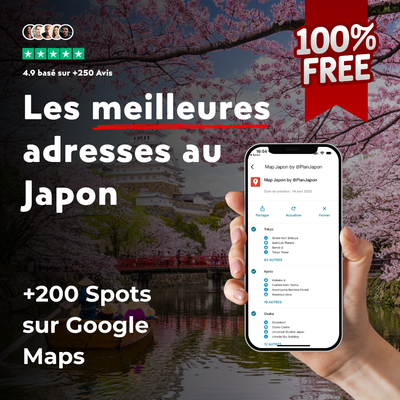 Google Maps list — 200+ spots