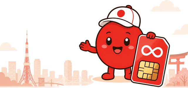 PlanJapanin maskotti Hinomaru Japanin kartan kanssa