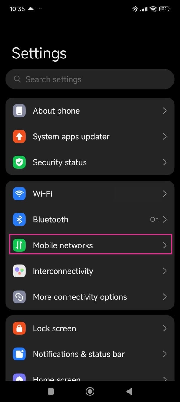 Open Mobile networks